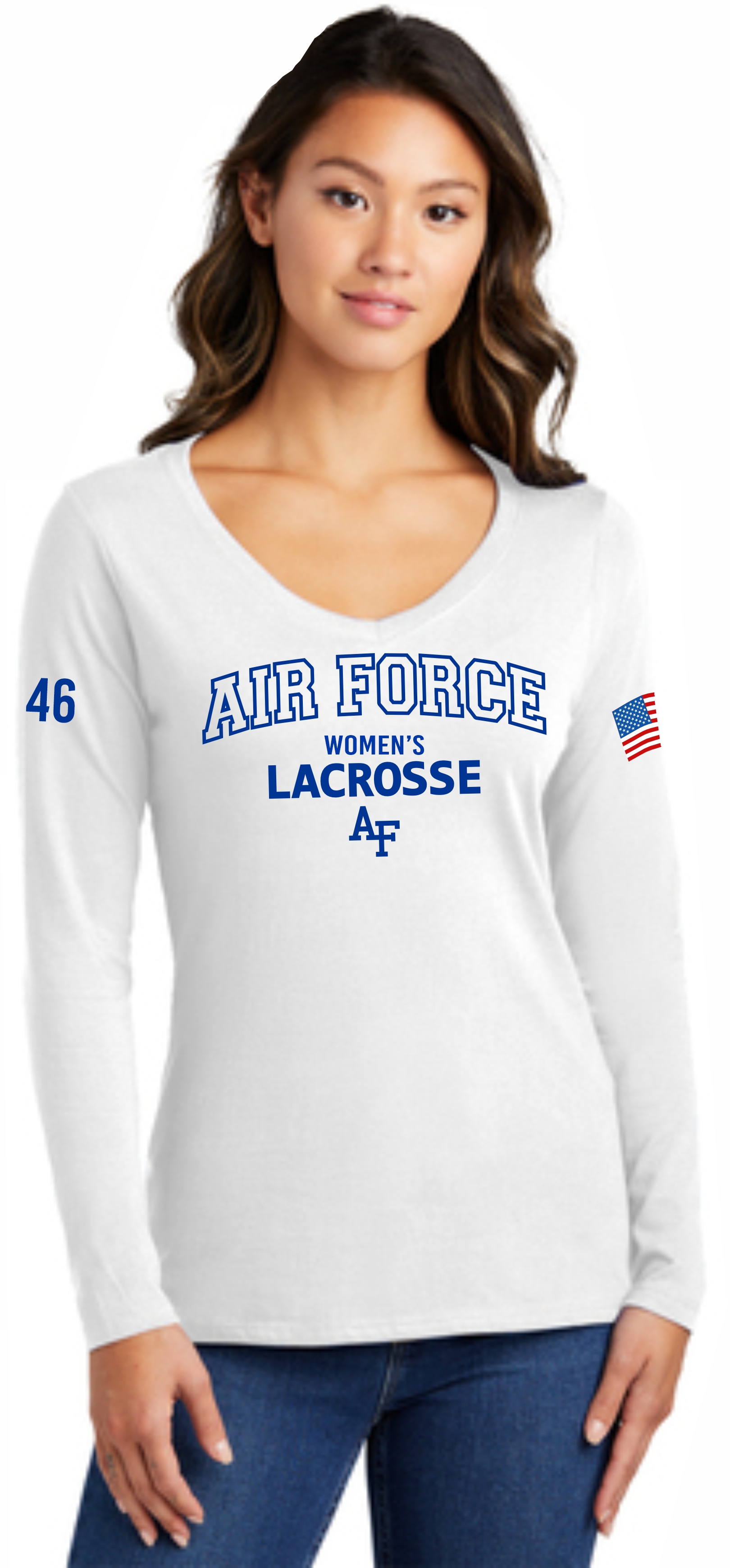 Air Force Women's Lacrosse Shirt