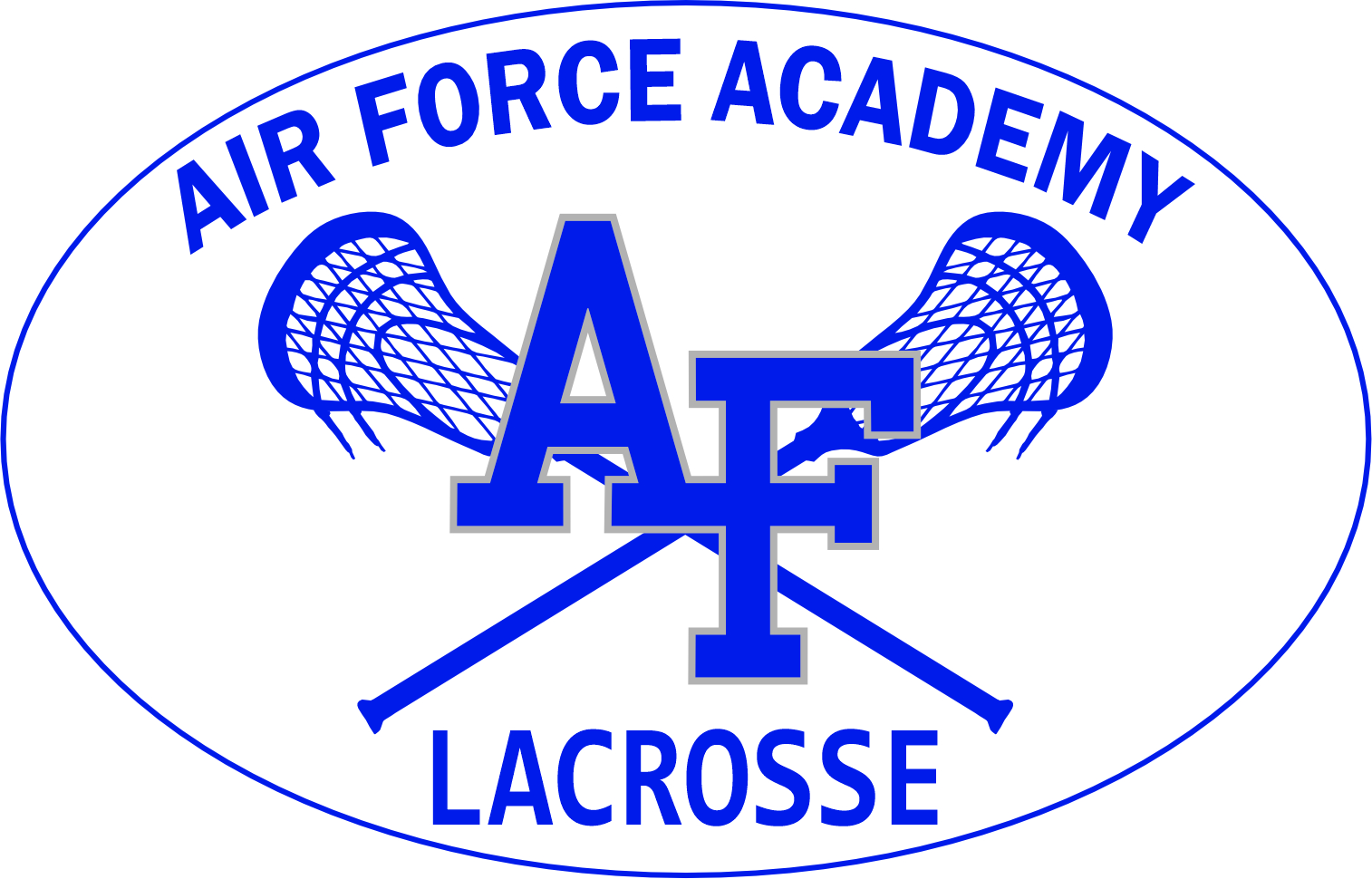 AF Lacrosse stickers/decals in 4 options5" 