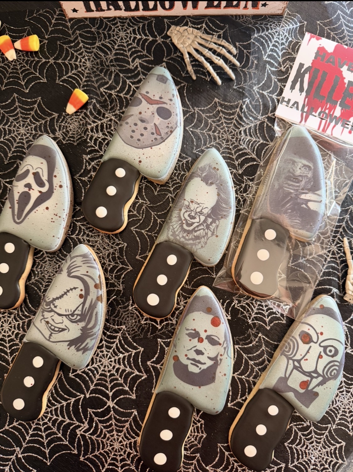 Michael Myers Knife Cookie