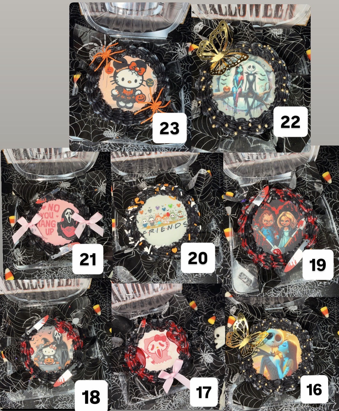 Halloween Bento Cake Pre-Order Special – 3 for $60!
