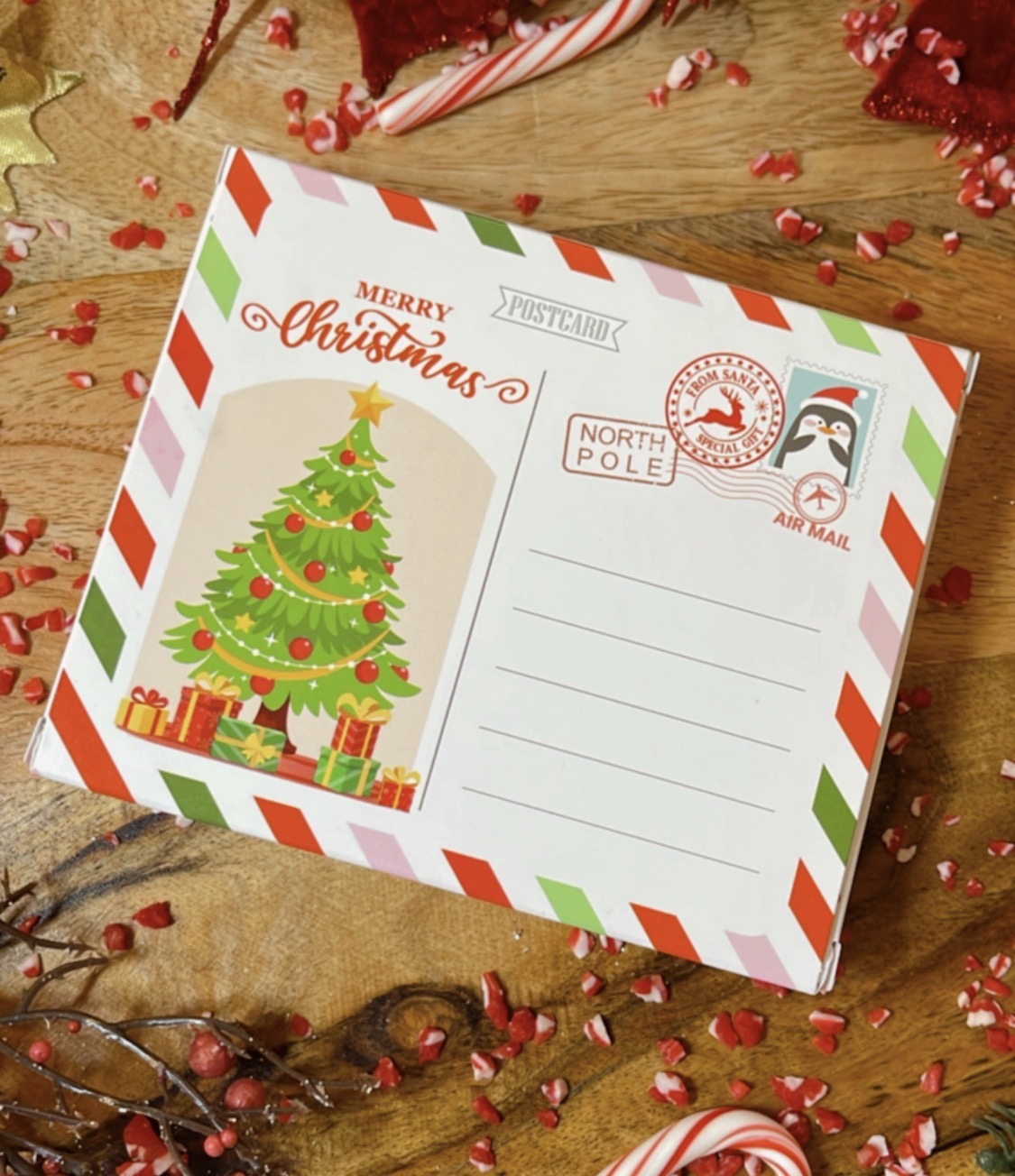 Santa Cookie Gift Box