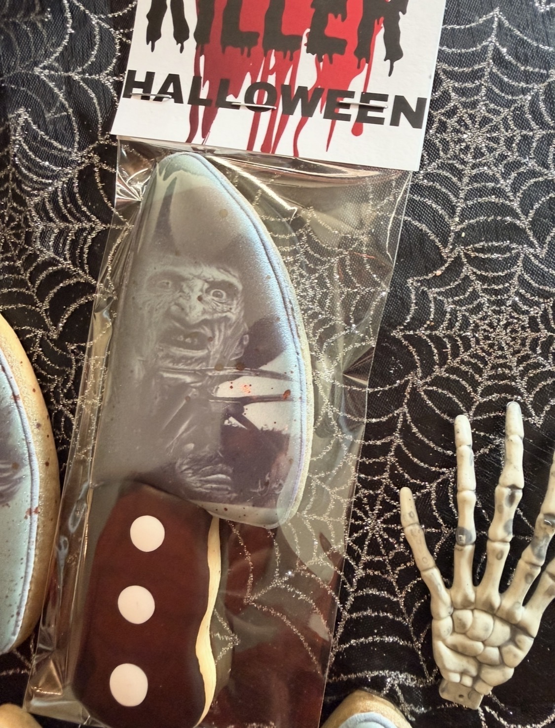 Freddy Krueger Knife Cookie