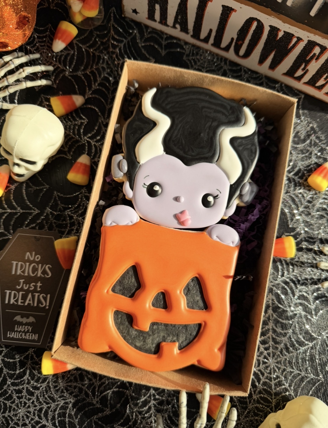 Bride of Frankincense Trick or Treat Cookies  