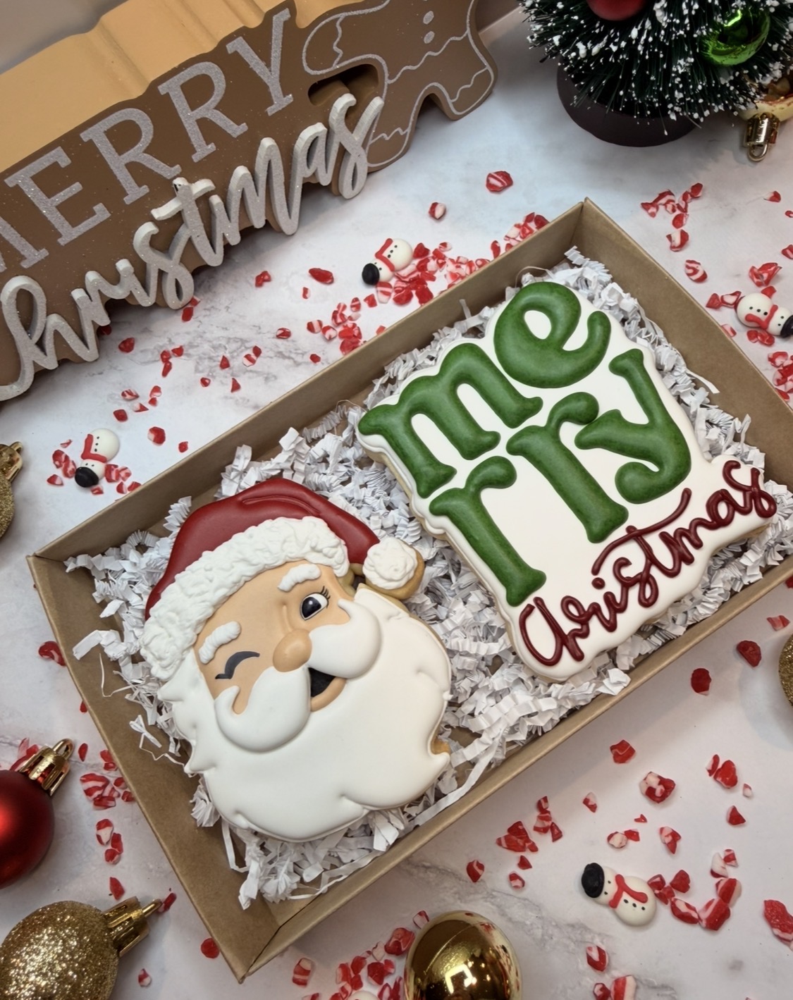 Santa Christmas Cookie Set