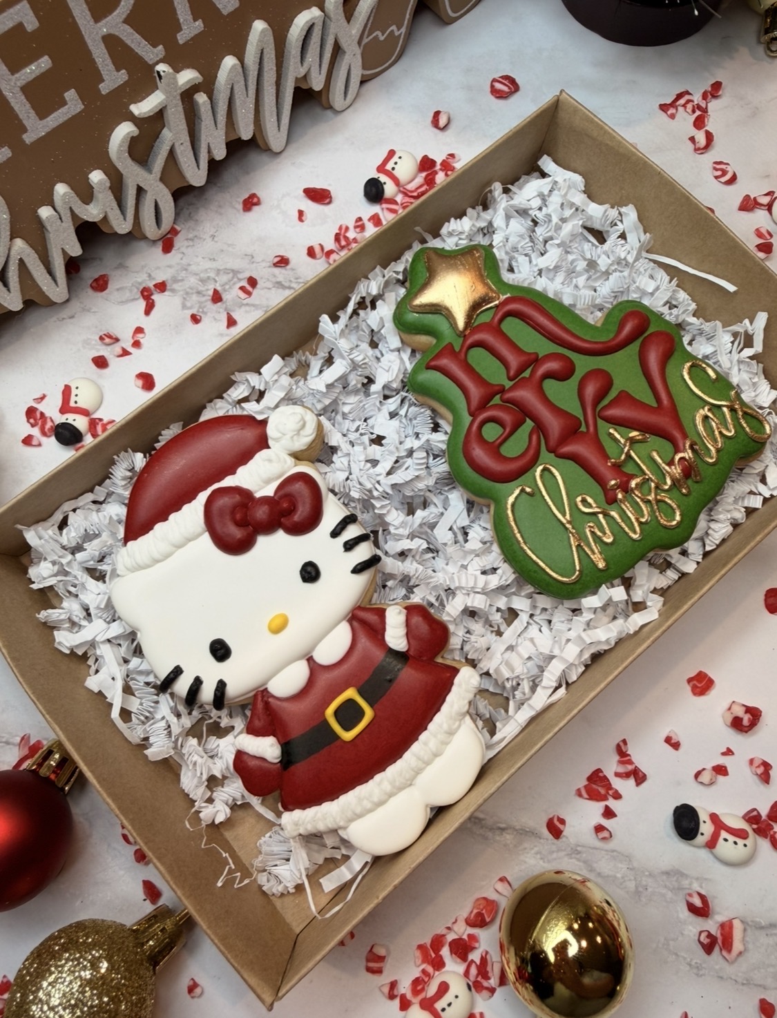 Hello Kitty Christmas Cookie Set
