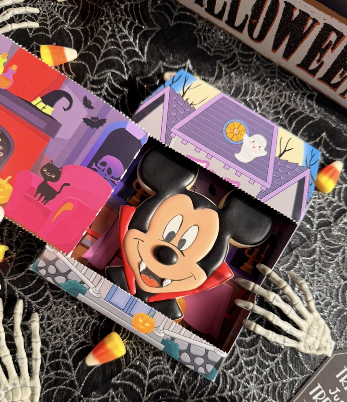 Vampire Mickey Cookie Surprise Box