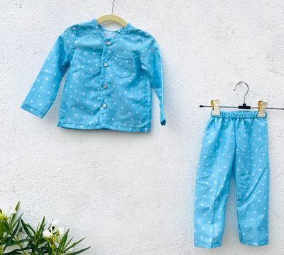 Kids' Blue Pajama Set
