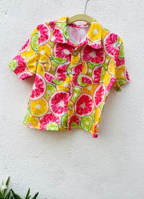 Fruit Pattern Kids Outfit