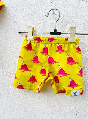Kids' Yellow  Shirt and Shorts Set
