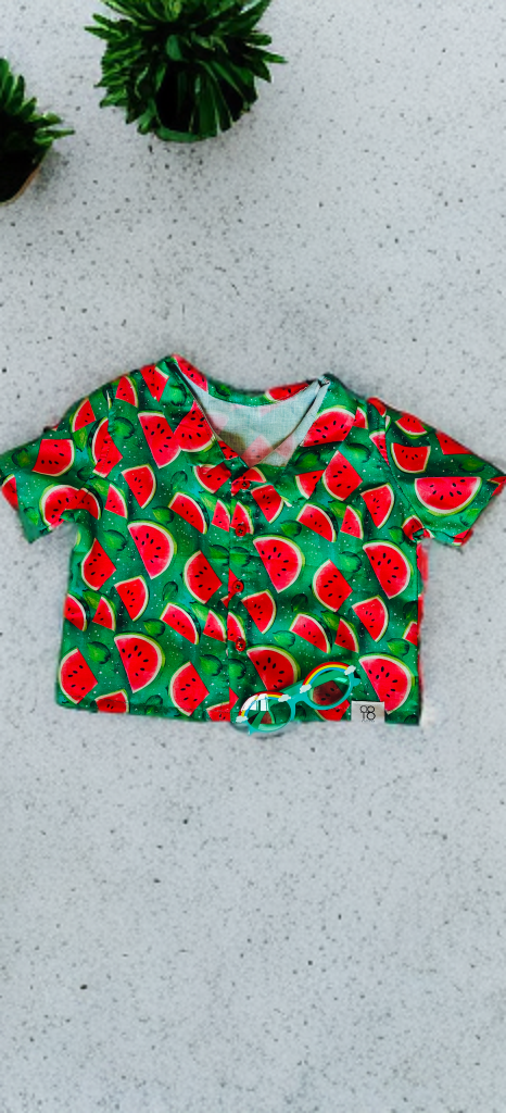 Watermelon Print Kid's UNISEX co-set