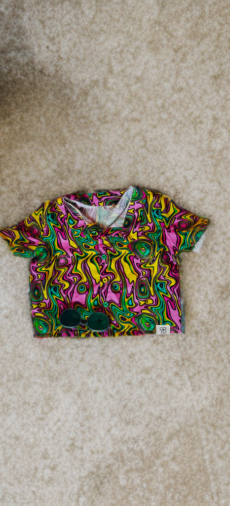 Colorful Kids' Outfit Unisex SUMMER clothing