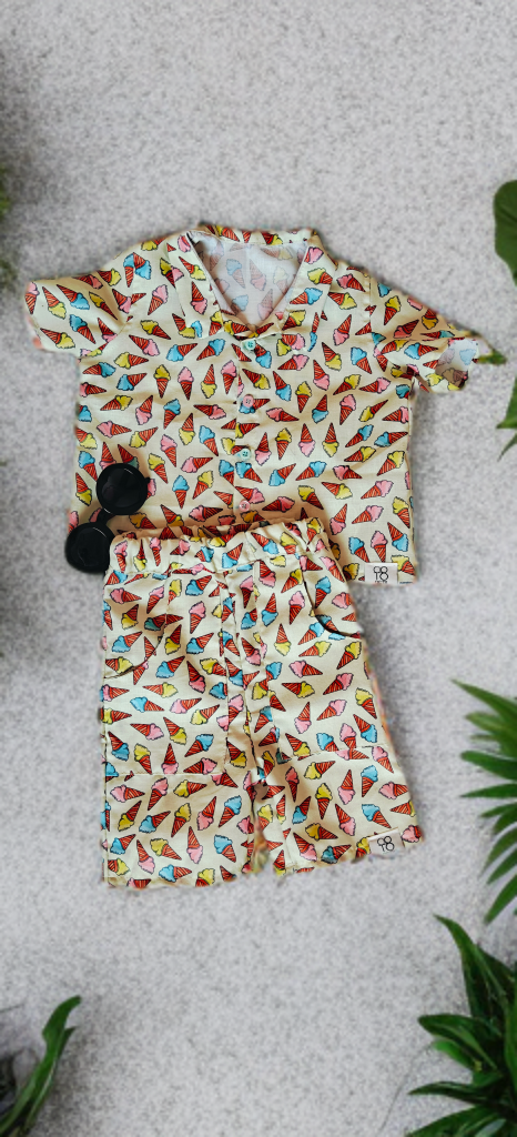 Kid's Summer Outfit - Unisex co-set