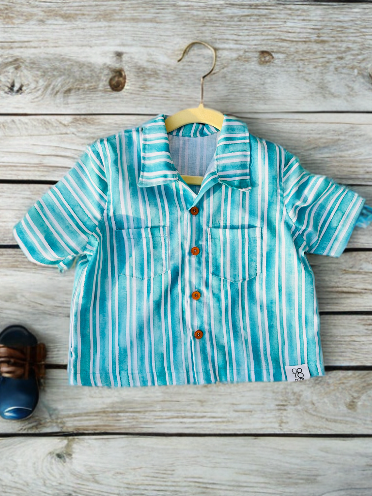Striped Kids Summer Outfit