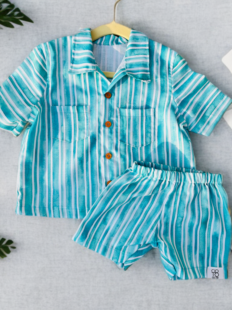 Striped Kids Summer Outfit