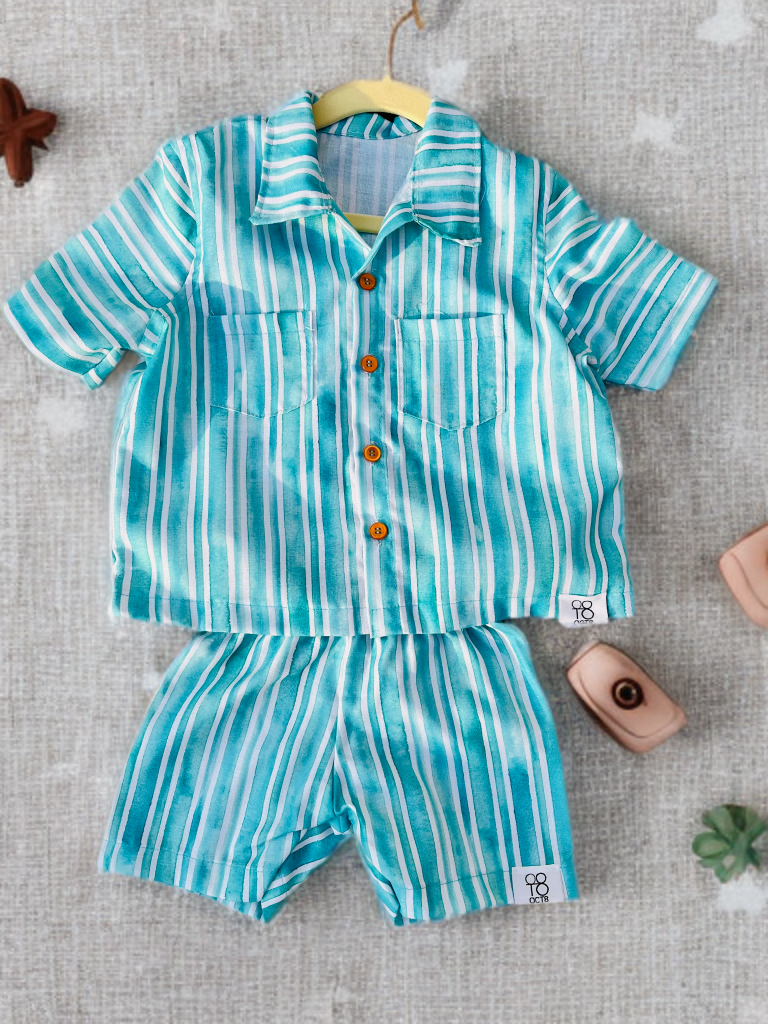 Striped Kids Summer Outfit