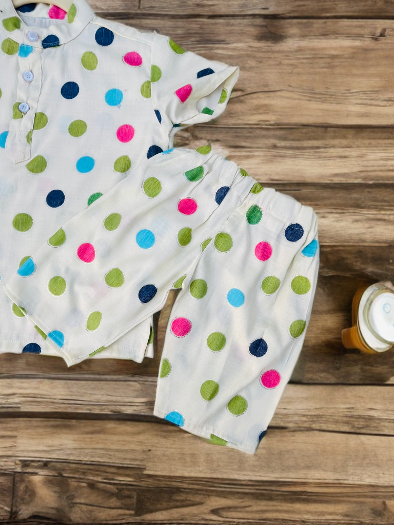 Polka Dot- unisex co-set