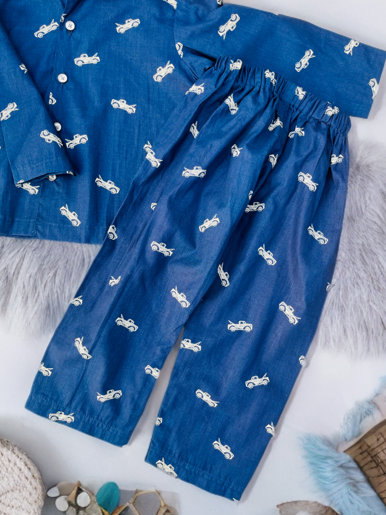 Unisex - printed Pajama Set