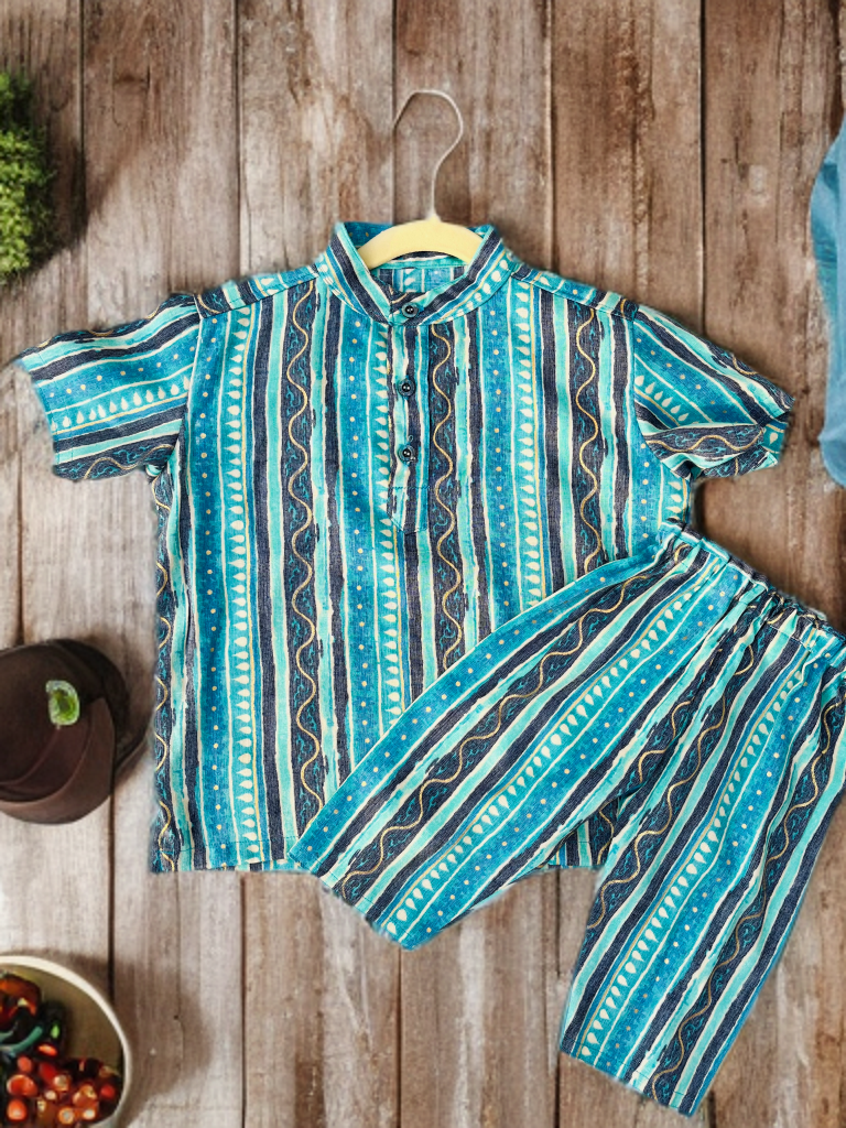 Vintage Striped unisex co-set