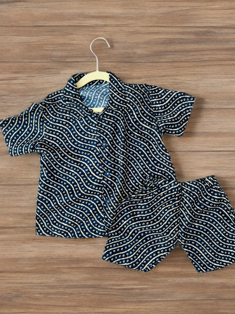 Vintage Patterned kids co-set