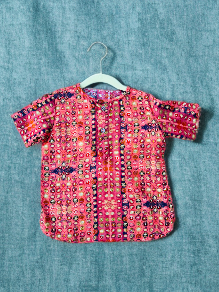 Colorful Polka Dot Shirt