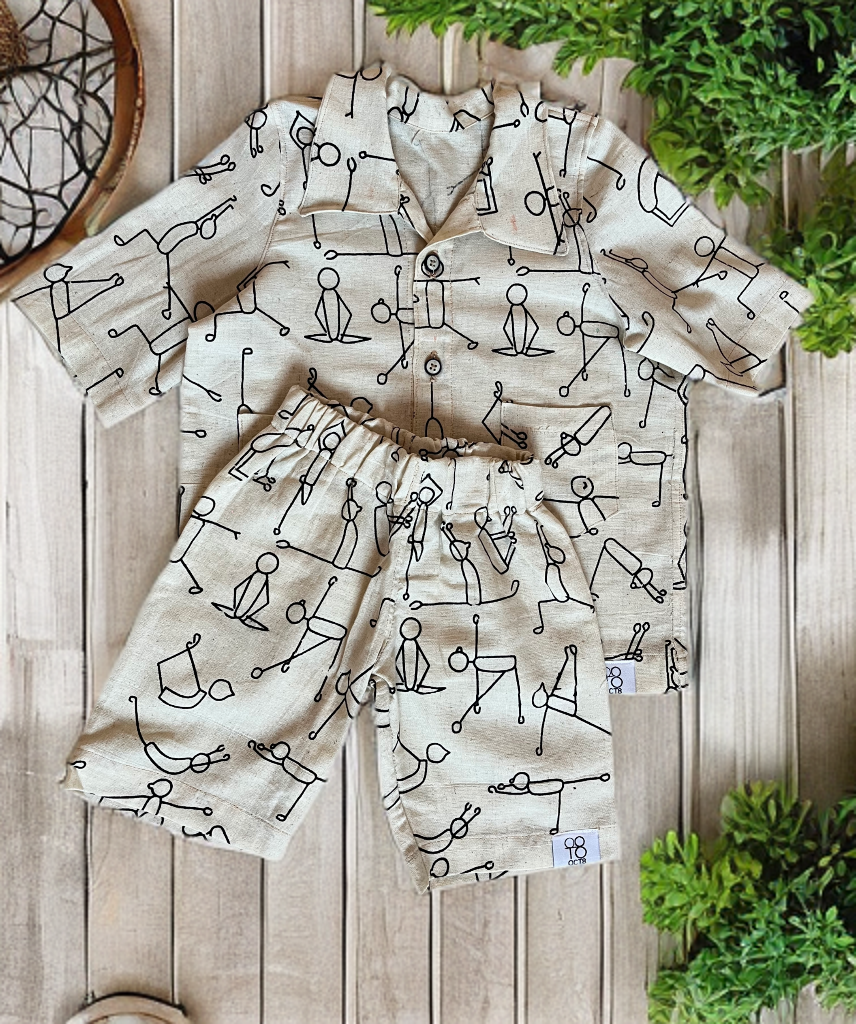 Kids' Printed Clothing Set