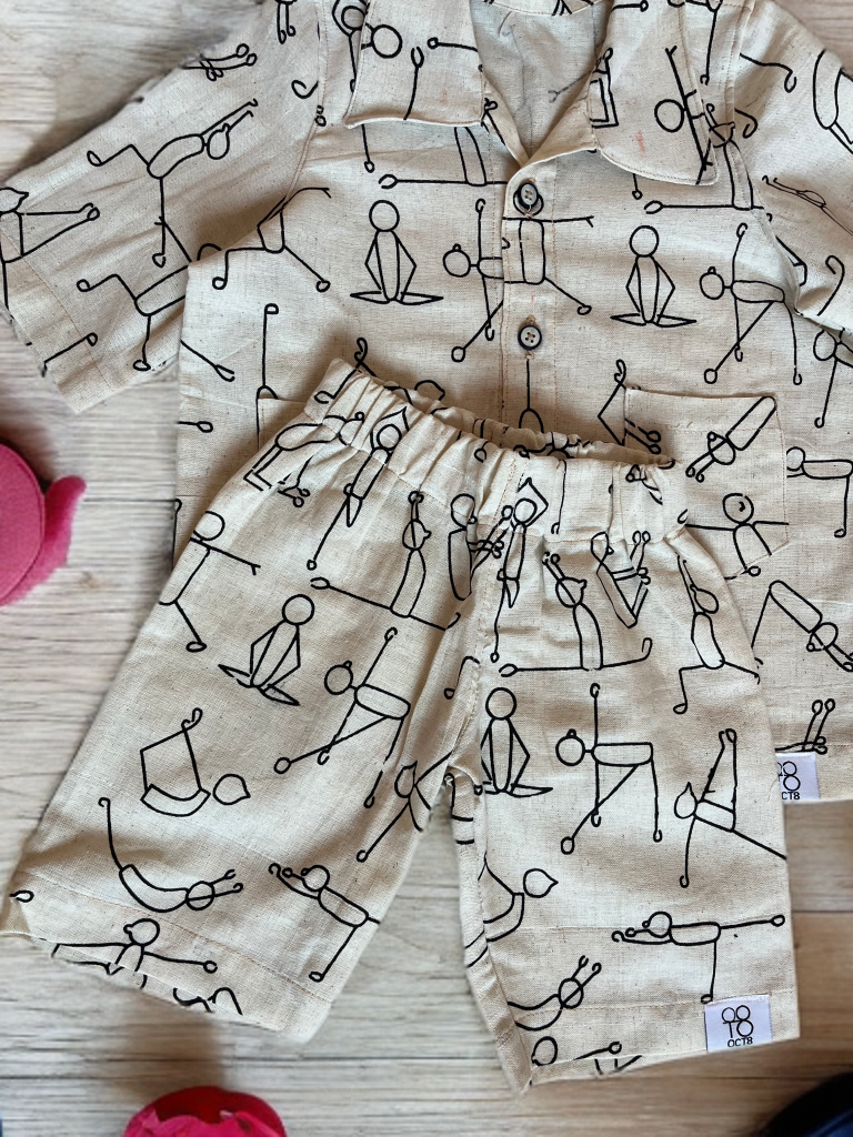 Kids' Printed Clothing Set