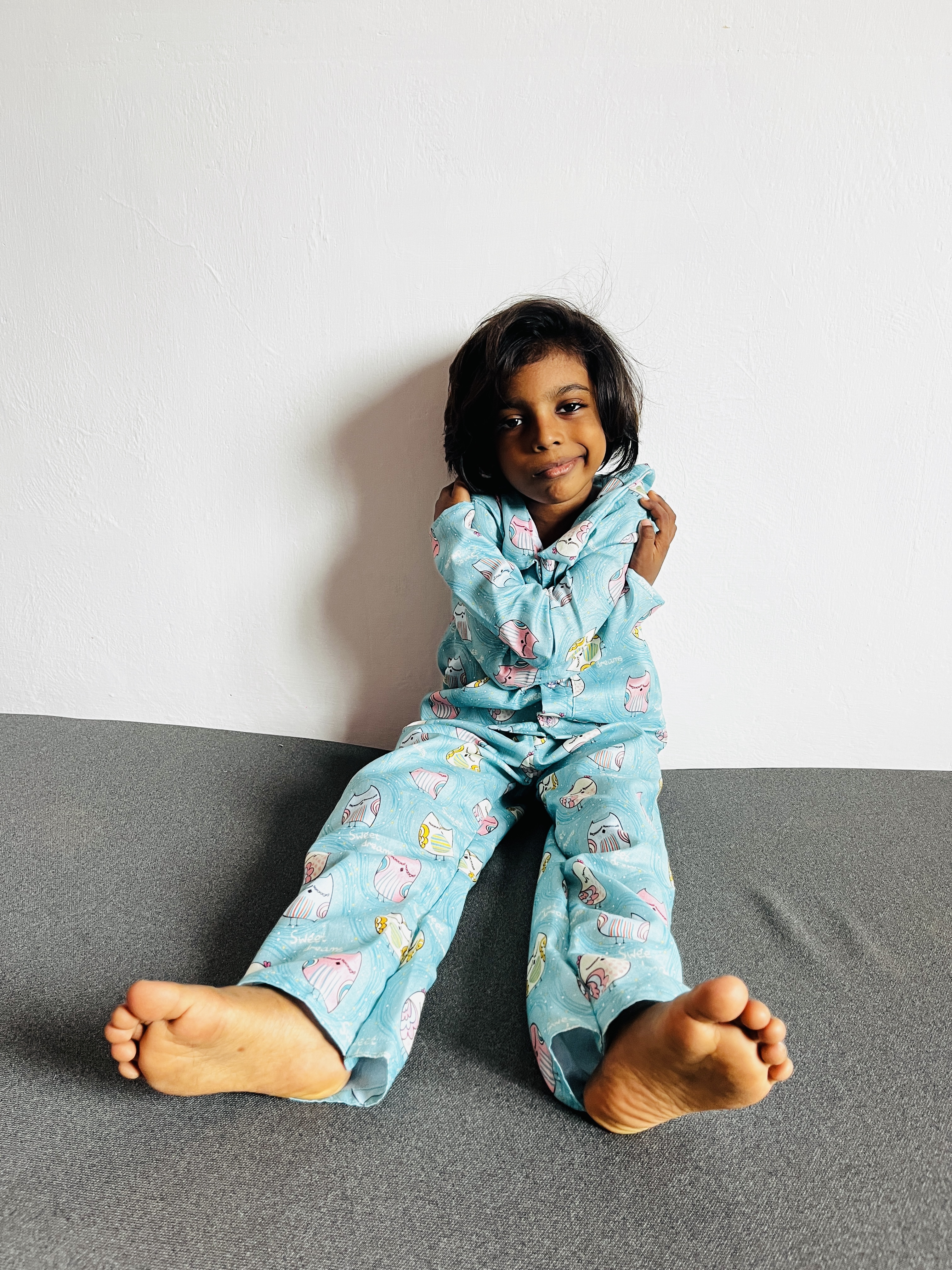 Unisex kids Cartoon Pajama Set