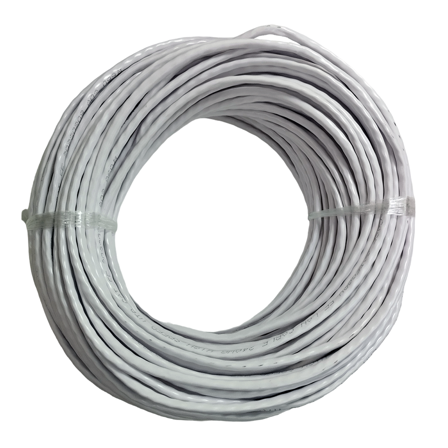 Tramo 50 metros Cable Utp Cat 5e 8 Hilos 0.40mm CCTV