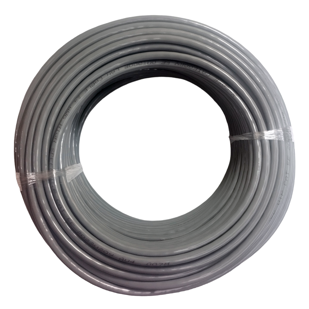 Tramo 50 Metros Cable Utp Cat 5e Exterior Doble Forro Gris 8 Hilos CCTV
