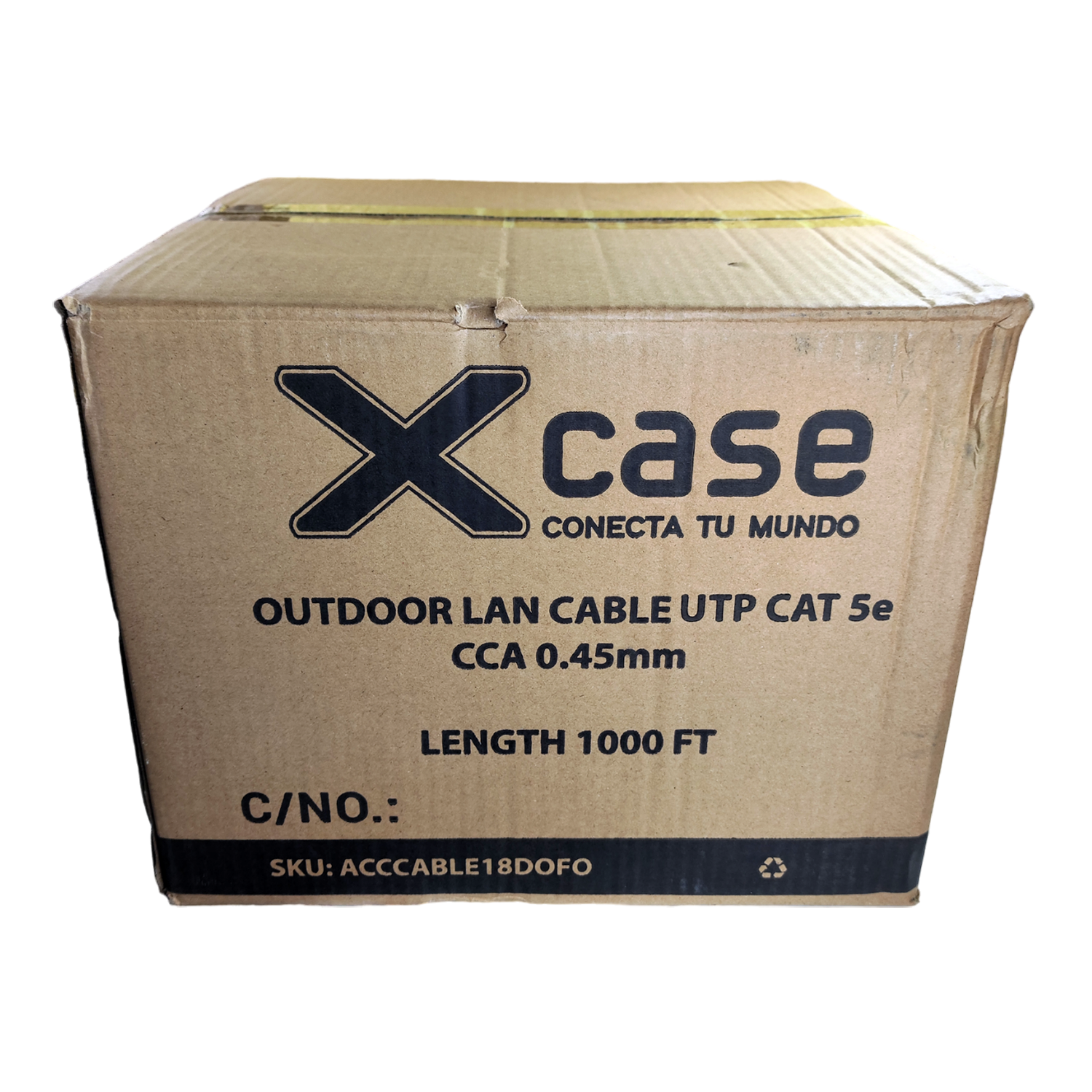 Bobina 305 Metros Cable Utp Cat 5e Exterior Doble Forro Gris 8 Hilos