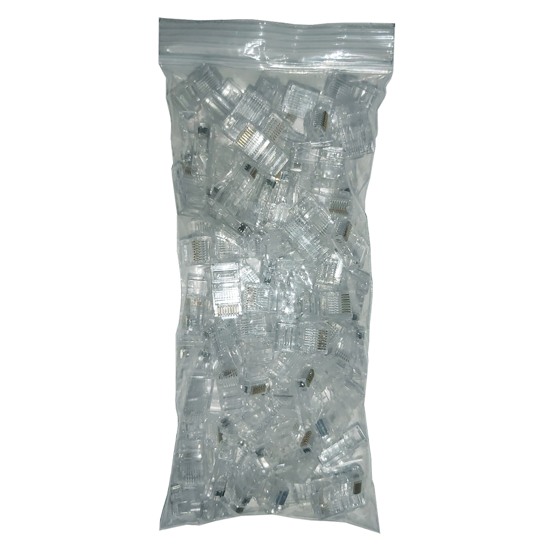 Plug Rj45 Categoria 5e Bolsa de 100 Piezas