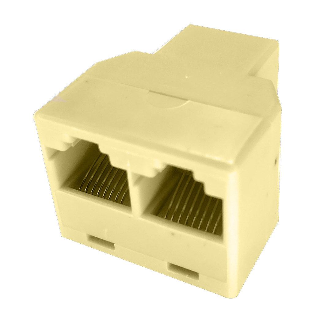 Conector Divisor Rj45 en “Y” Hembra A Hembra Cat6 Cat5 10 piezas