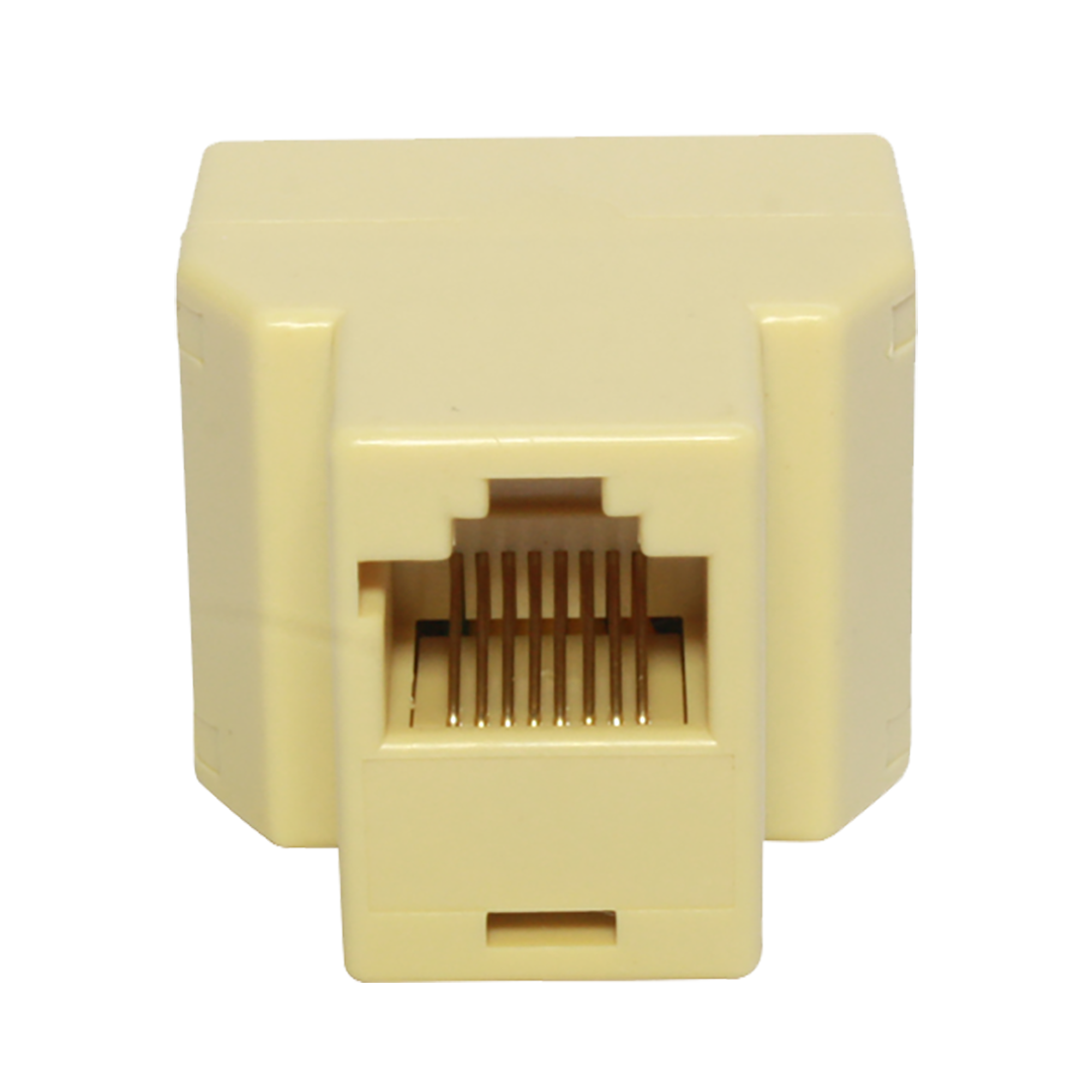 Conector Divisor Rj45 en “Y” Hembra A Hembra Cat6 Cat5 10 piezas