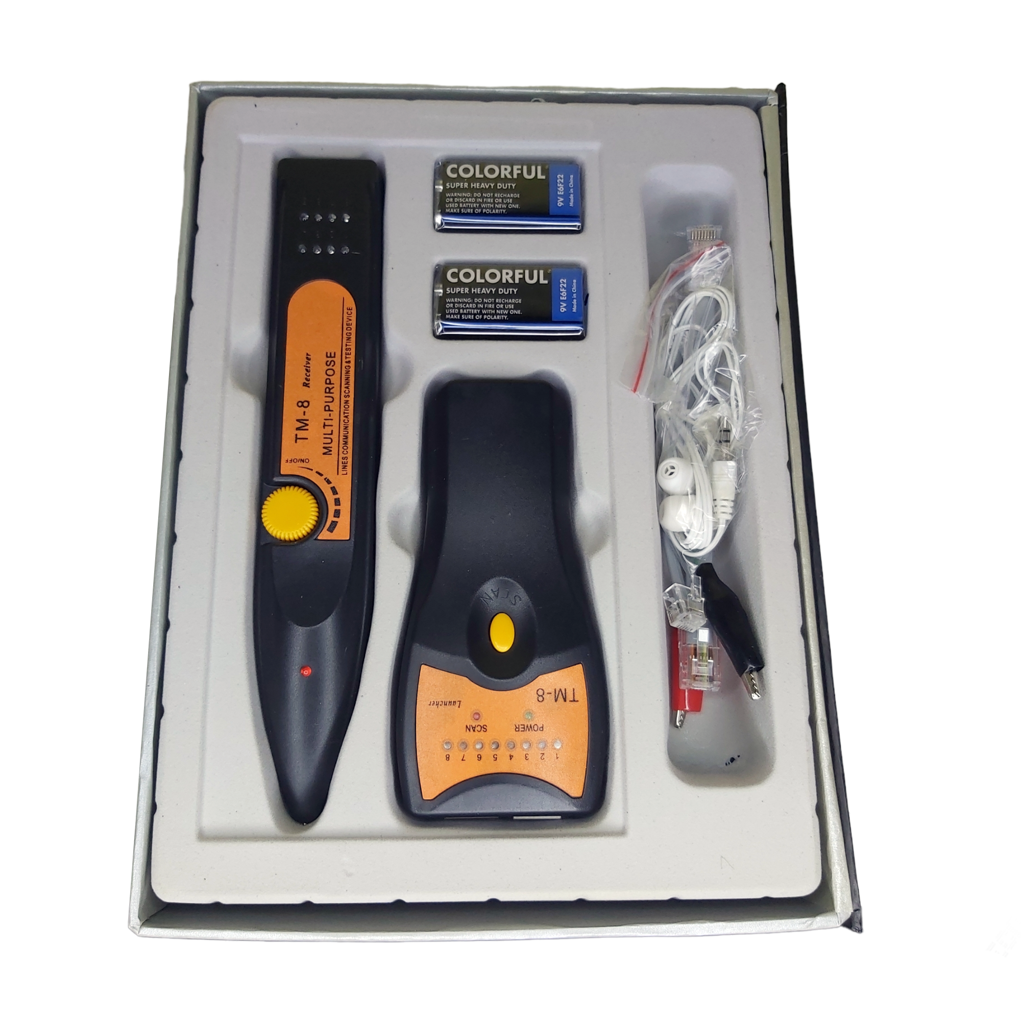 Probador Generador de Tonos Pollo Red Rj45 Y Rj11 Utp