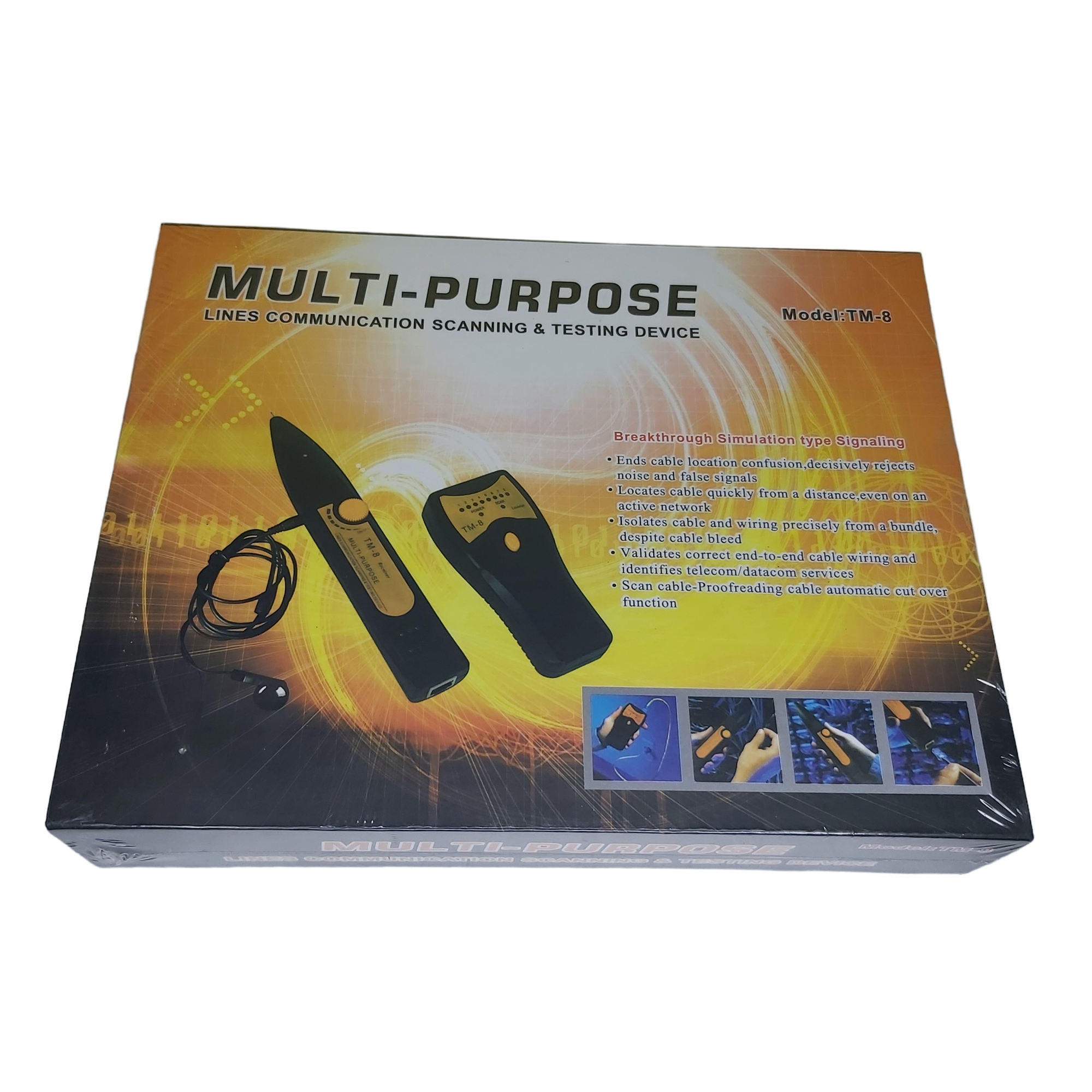 Probador Generador de Tonos Pollo Red Rj45 Y Rj11 Utp