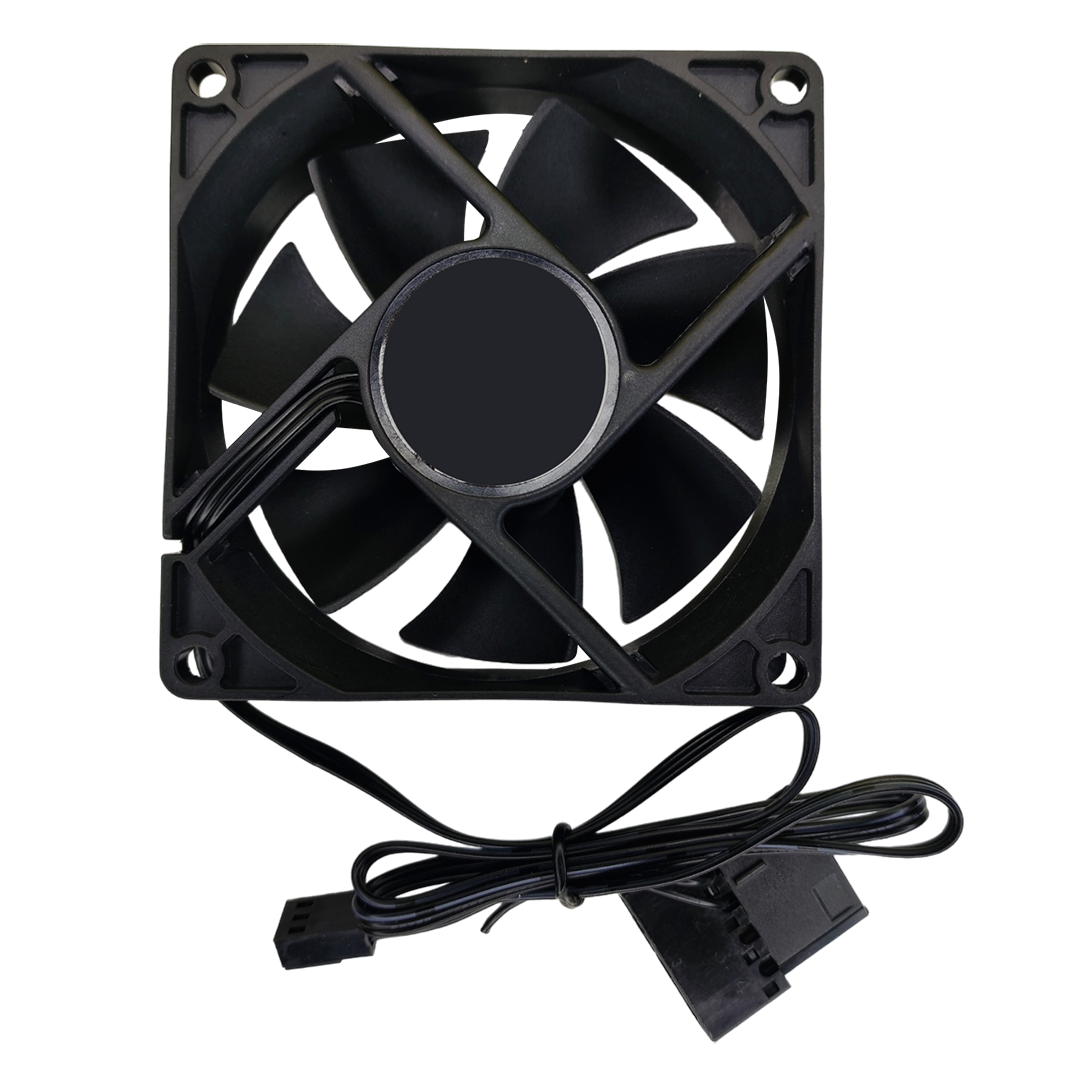 Ventilador 80mm Xcase Dual Conexión Molex Y 3 Pines Fan
