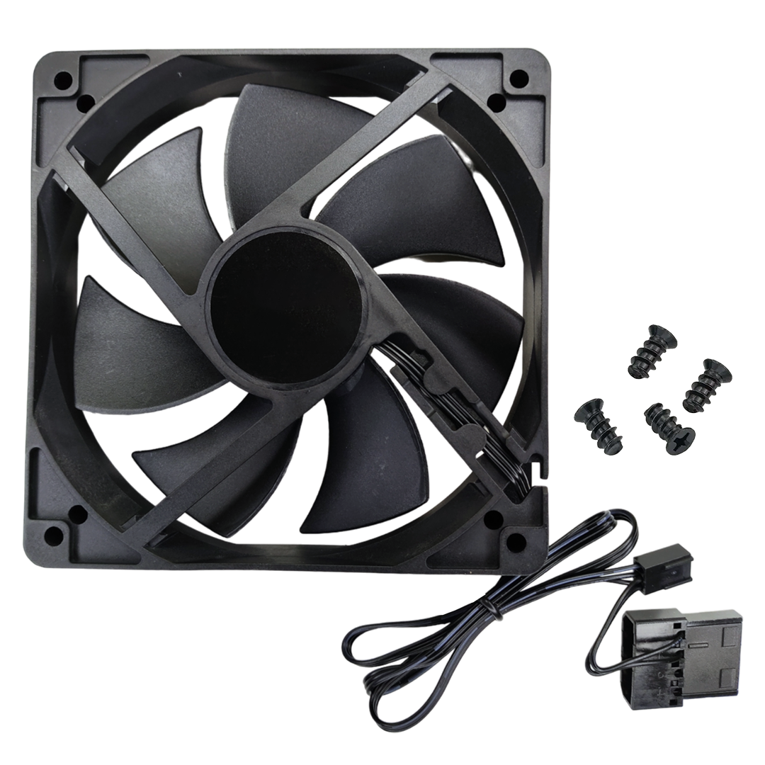 Ventilador 120mm Xcase Conexión Fan 3 pines y Molex 2000rpm