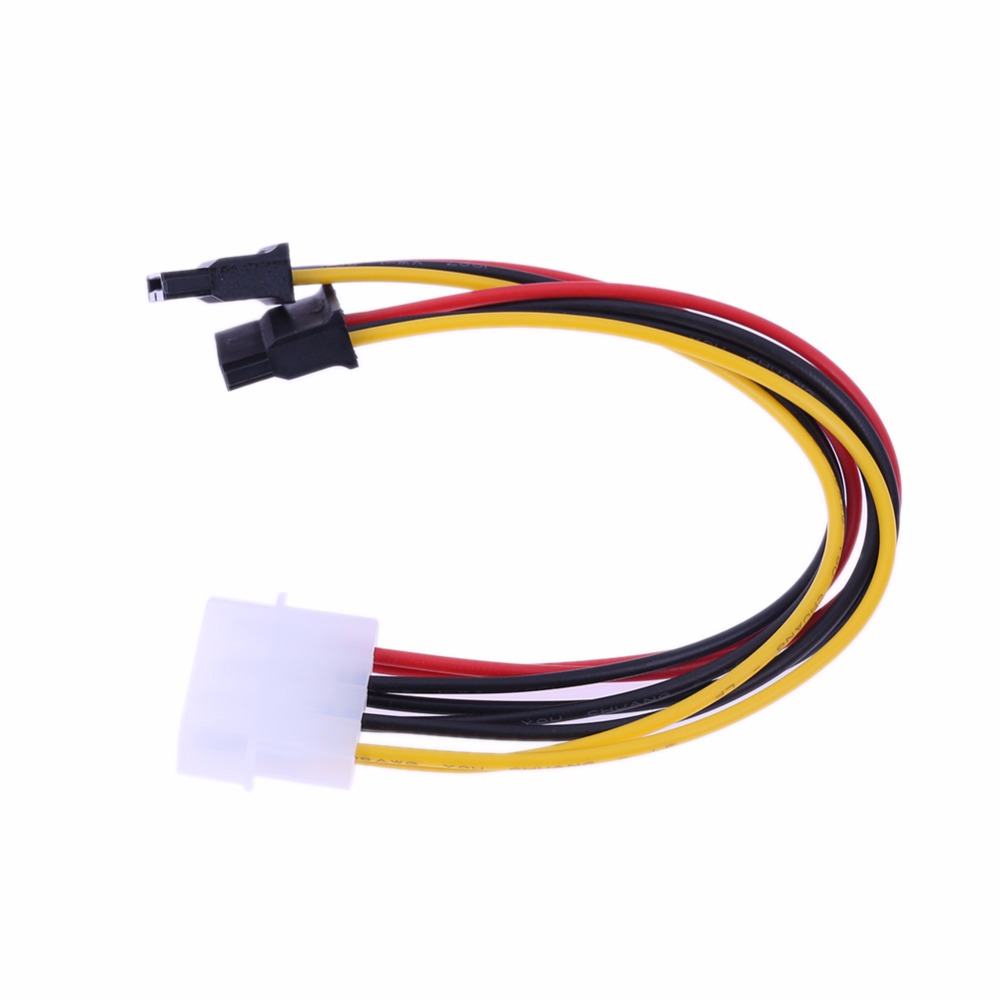 Conector Convertidor Molex Macho A 2 Sata Hembra