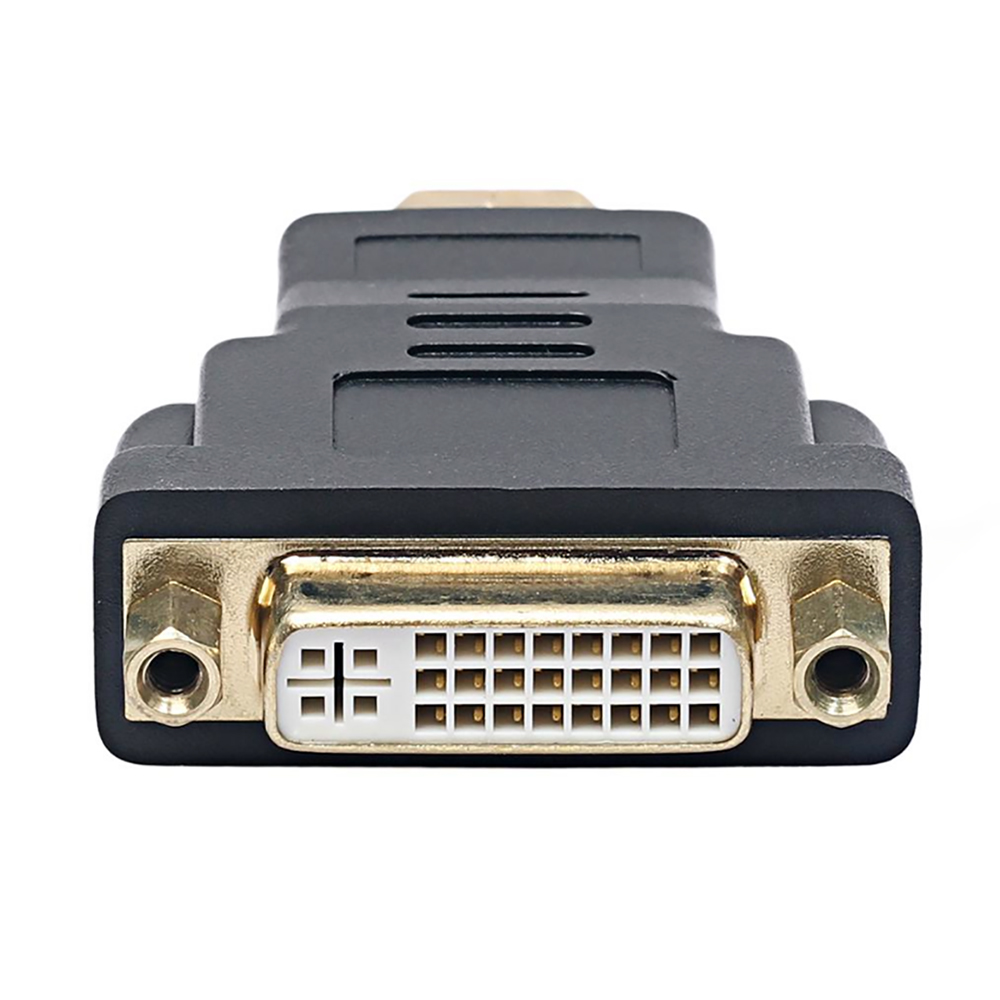 Conector convertidor DVI Hembra a HDMI macho