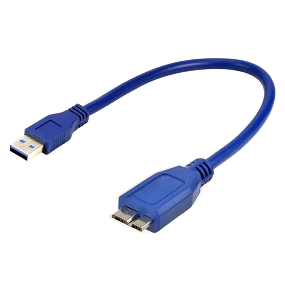 Cable USB A 3.0 Macho a Macho Micro b para Disco Duro 60cm