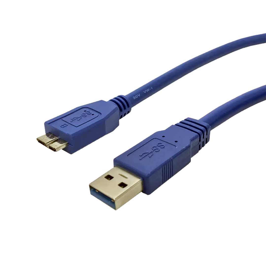 Cable USB A 3.0 Macho a Macho Micro b para Disco Duro 60cm