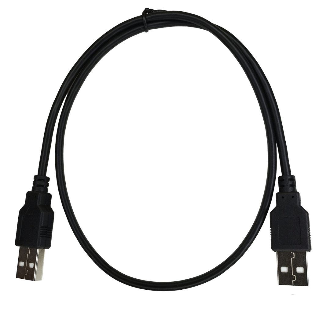 Cable USB 2.0 Macho a Macho 60cm para Disco Duro