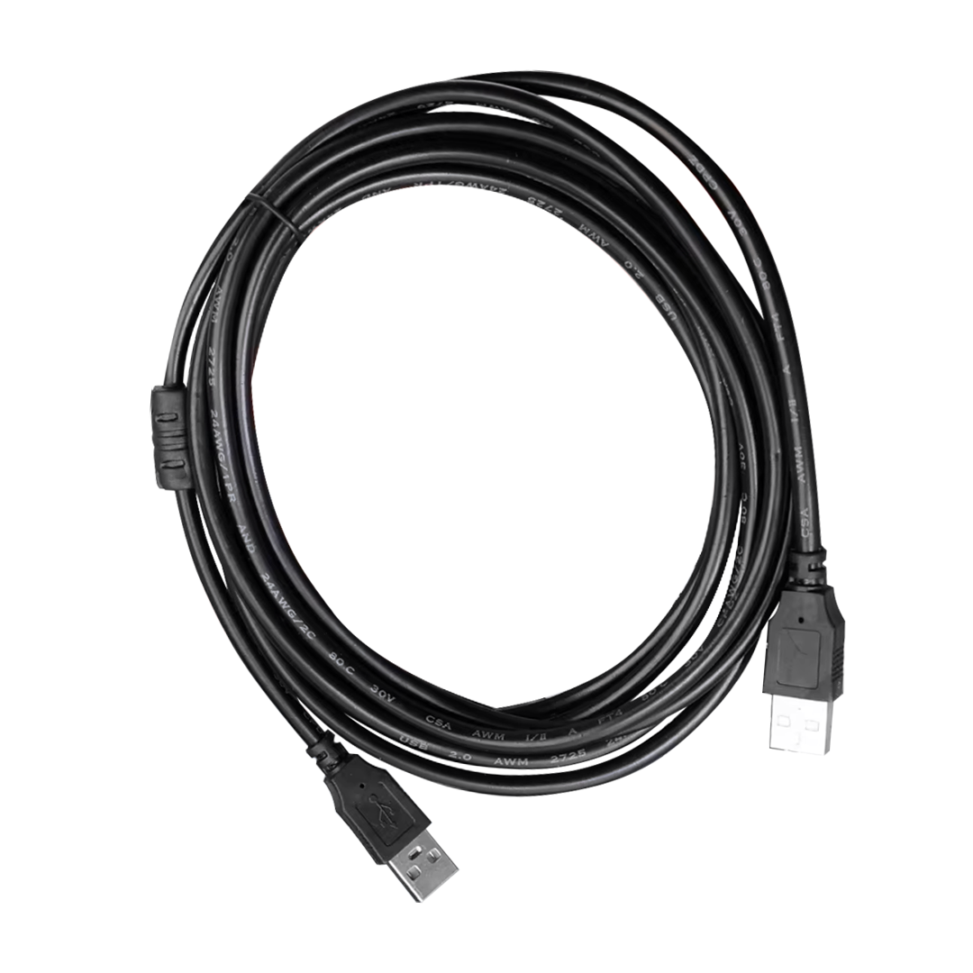 Cable USB 2.0 Macho a Macho 1.80m para Disco Duro