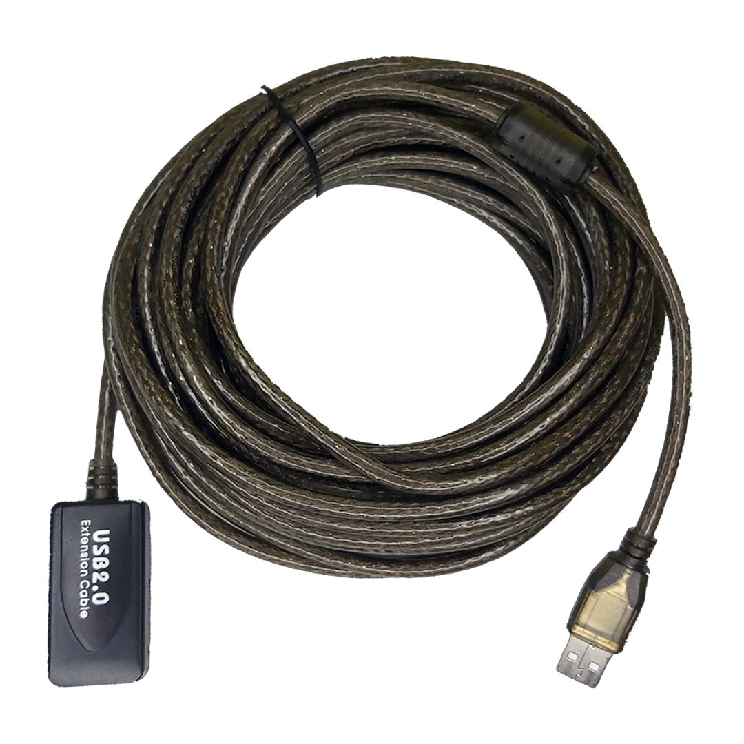 Extensión USB 2.0 Activa Macho a hembra de 10 Metros 480 MBPS