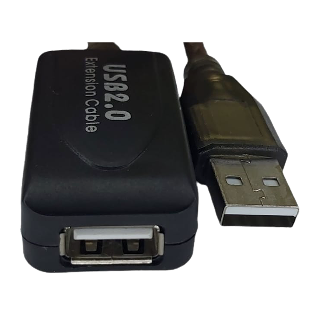 Extensión USB 2.0 Activa Macho a hembra de 10 Metros 480 MBPS