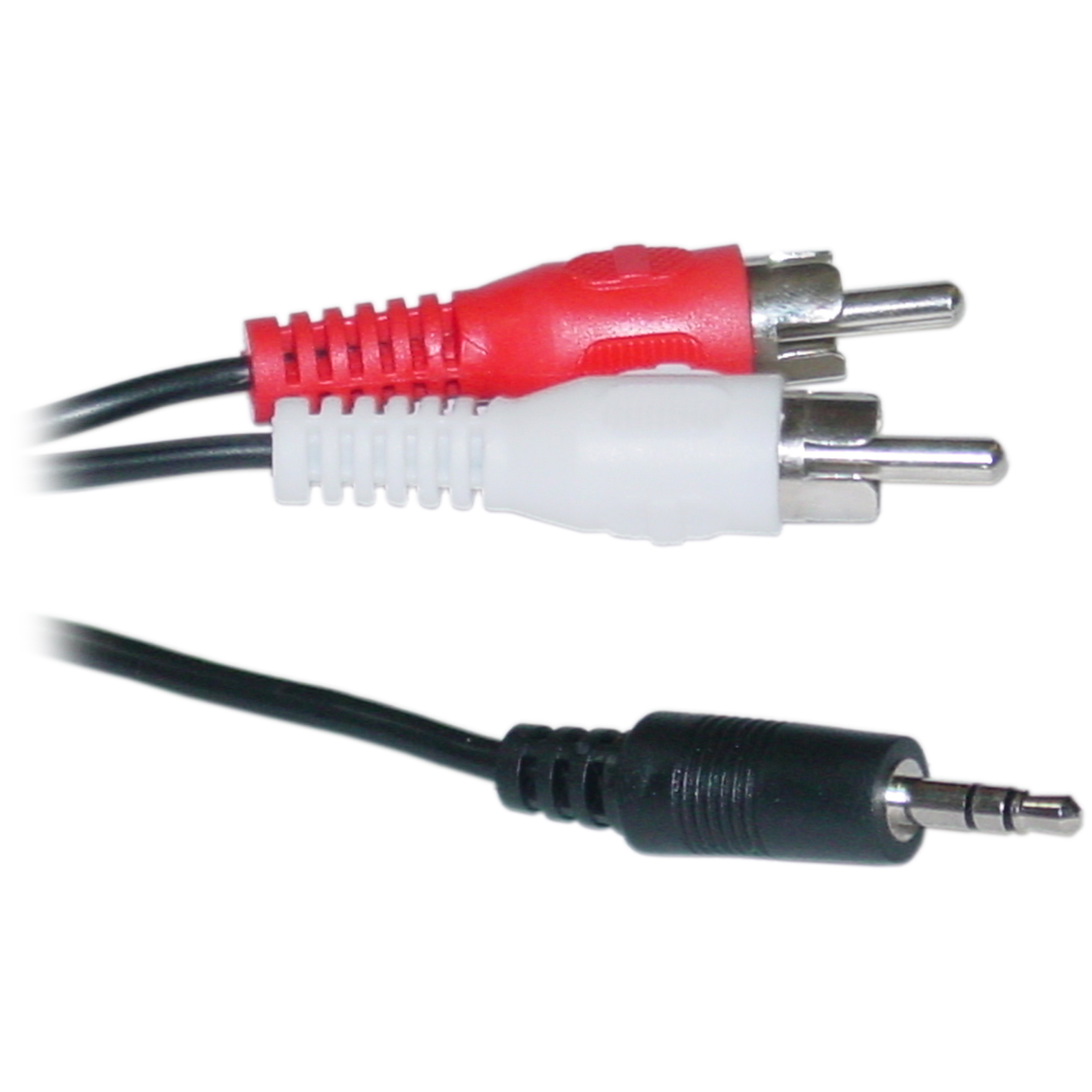 Cable De Audio Auxiliar Plug 3.5 A 2 RCA 3 Metros
