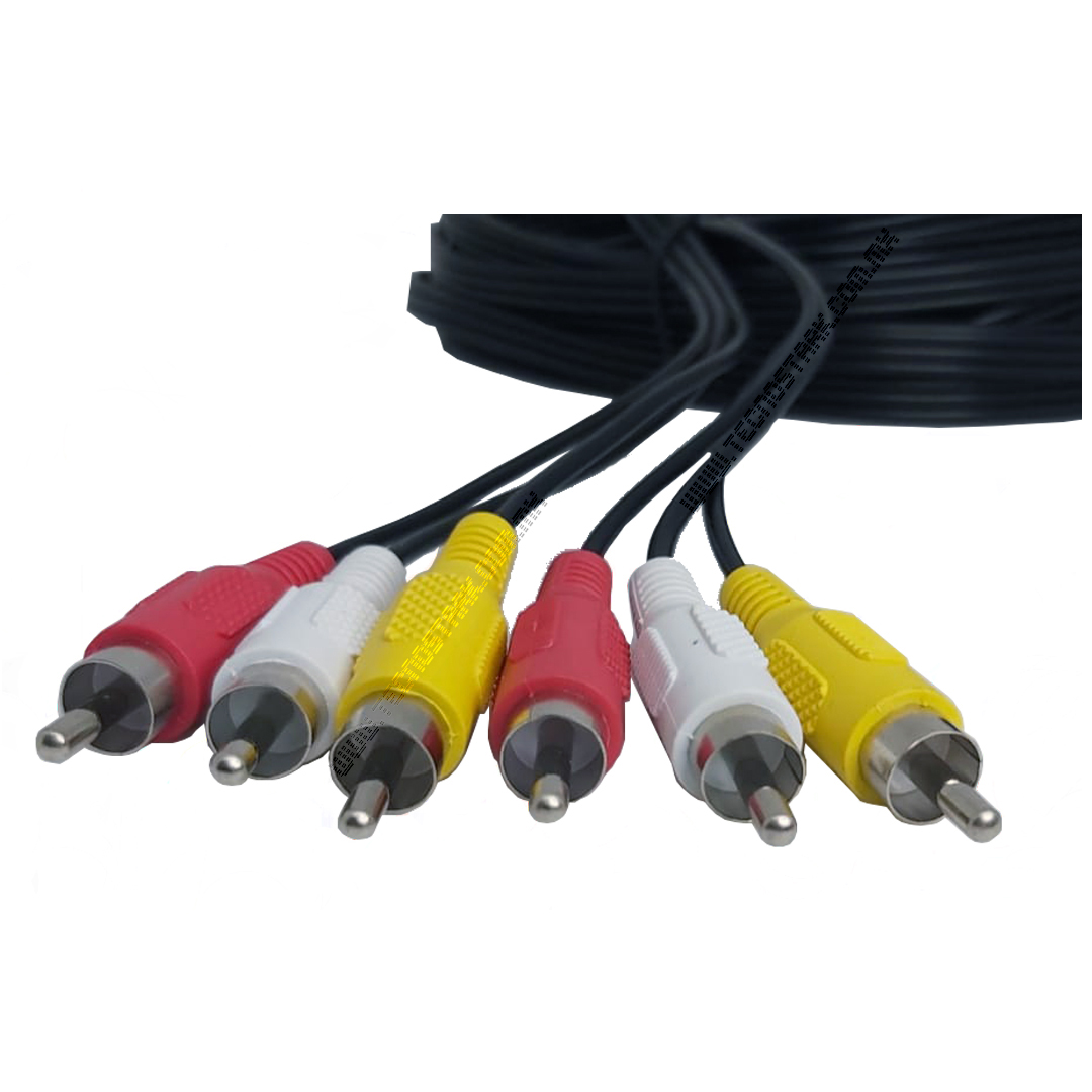 Cable Rca Macho A Macho 5 Metros Audio Y Video