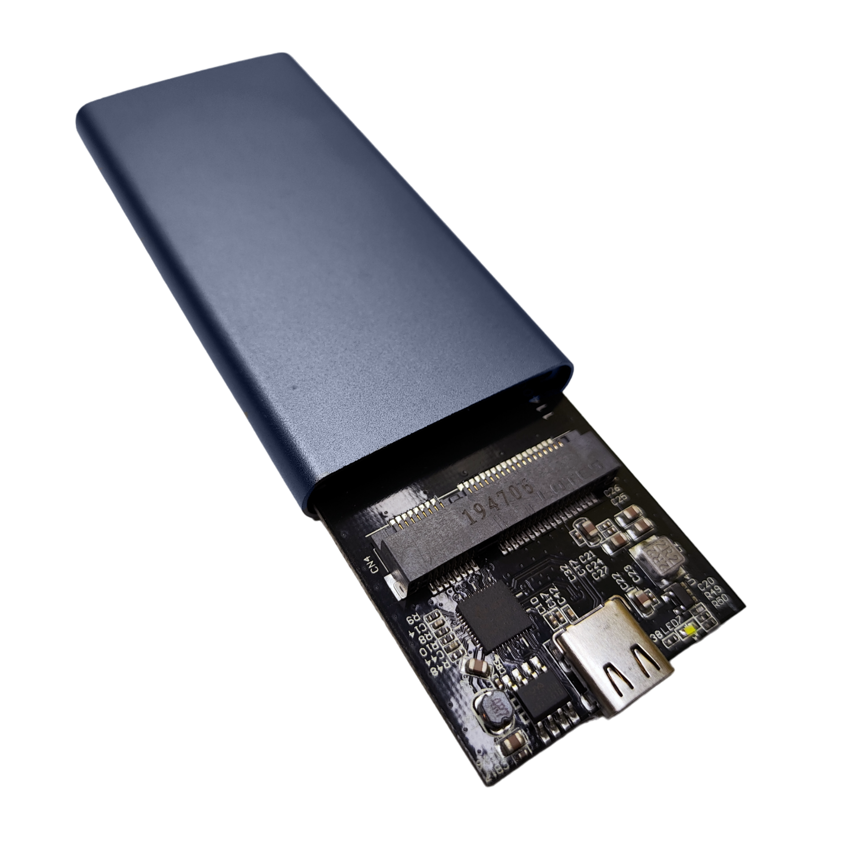Gabinete Case SSD Micro Sata mSATA USB 3.0 Gris Xcase