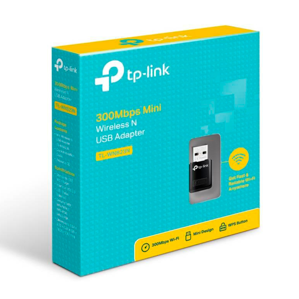 Mini Antena Wifi Usb Nano Tl-wn823n Tp Link 300mbps