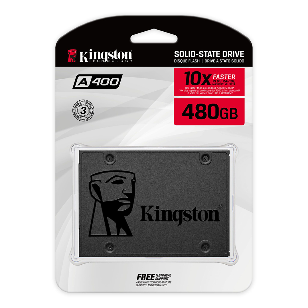 Disco Duro Estado Solido 480GB SSD Kingston A400